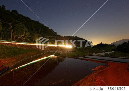 夜の水田 夜の水田 33048505