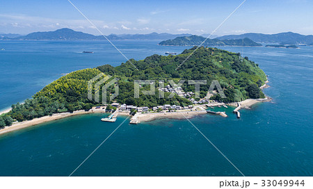 小島　おしま（愛媛県今治市）　空撮 33049944