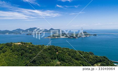 小島　おしま（愛媛県今治市）　空撮 33049964