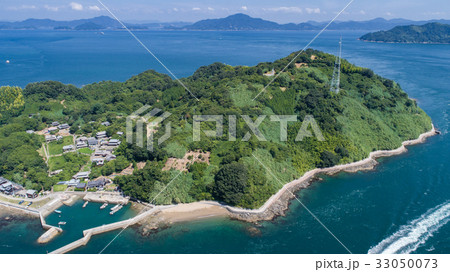 小島 おしま 愛媛県今治市 の写真素材