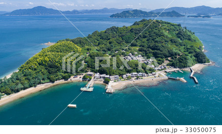 小島 おしま 愛媛県今治市 の写真素材