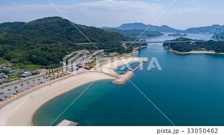 伯方島(しまなみ海道)のドローン空撮景観 伯方島(しまなみ海道)のドローン空撮景観 33050462