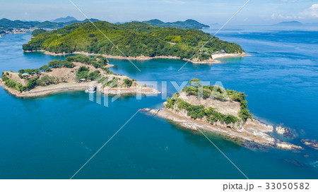 能島（愛媛県今治市／しまなみ海道）　空撮 33050582