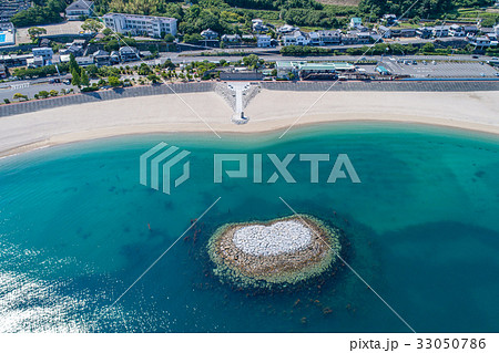 ふたみシーサイド公園（愛媛県伊予市双海町）　空撮 33050786