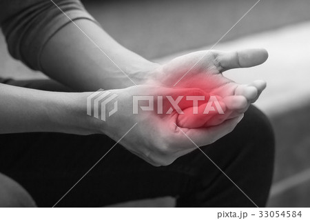 man with trigger finger, arthritis, wrist pain man with trigger finger, arthritis, wrist pain 33054584