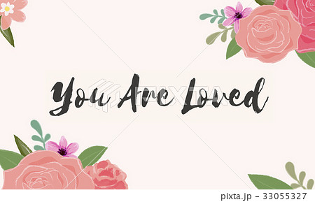 You Are Loved Letter Message Words Graphic You Are Loved Letter Message Words Graphic 33055327