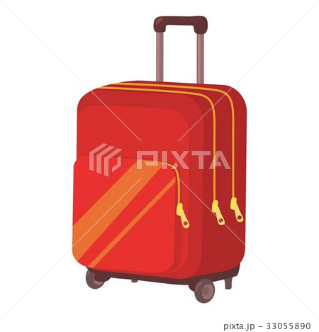 Travel suitcase icon, cartoon style 33055890