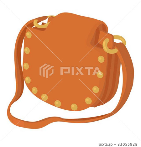 Woman handbag icon, cartoon style 33055928
