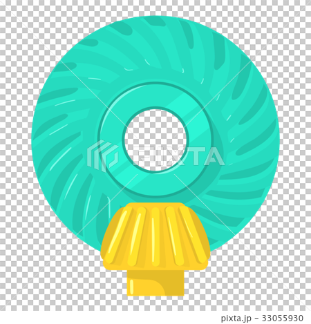Main gear icon, cartoon style Main gear icon, cartoon style 33055930