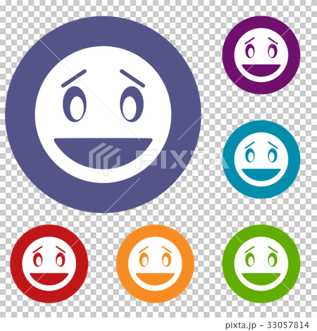 Confused emoticons set Confused emoticons set 33057814