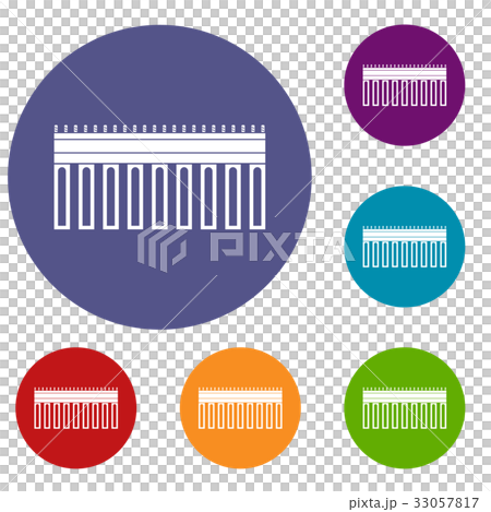 Bridge icons set Bridge icons set 33057817