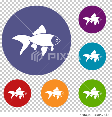 Fish icons set Fish icons set 33057818