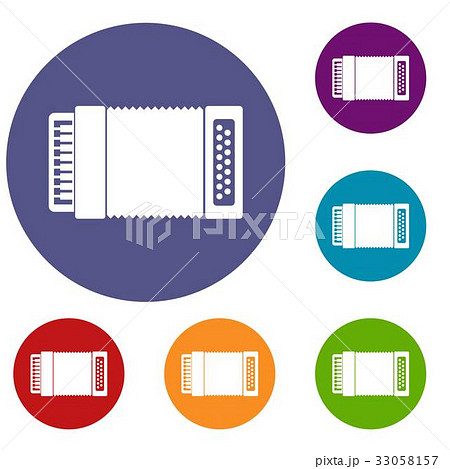 Accordion icons set Accordion icons set 33058157