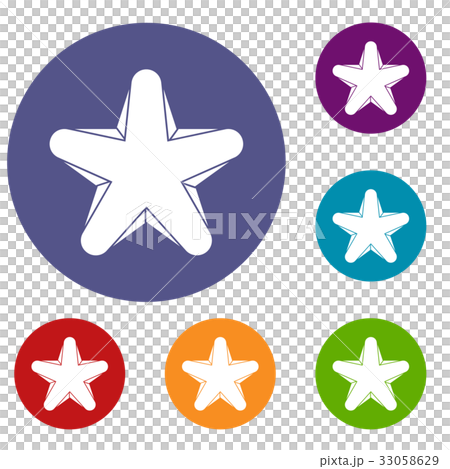 Star icons set Star icons set 33058629