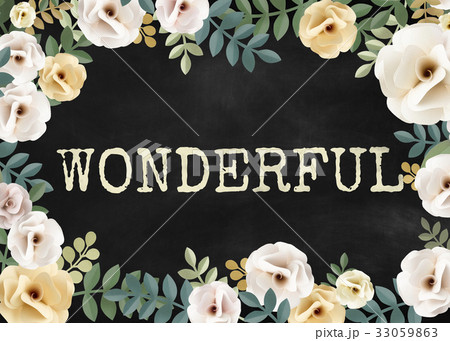 Illustration of wonderful beauty flower Illustration of wonderful beauty flower 33059863
