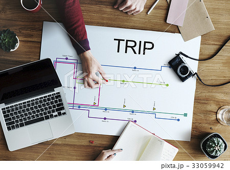 Show Map Route Direction Graphic Show Map Route Direction Graphic 33059942