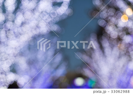 Blue defocused glitter 33062988