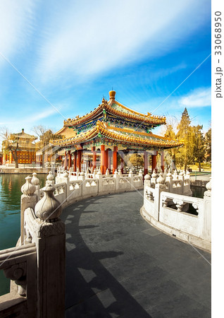 In the Beihai Park in Beijing China In the Beihai Park in Beijing China 33068950