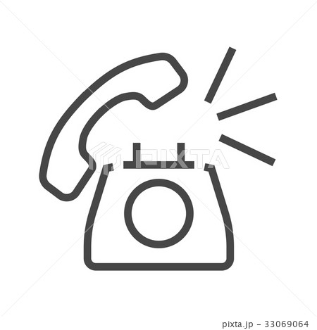 Phone Thin Line Vector Icon. 33069064