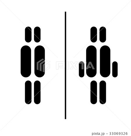 toilet sign icons 33069326