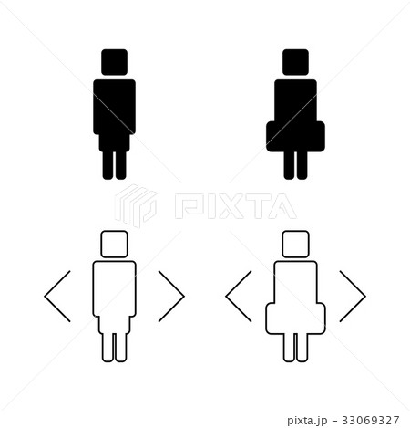 toilet sign icons 33069327