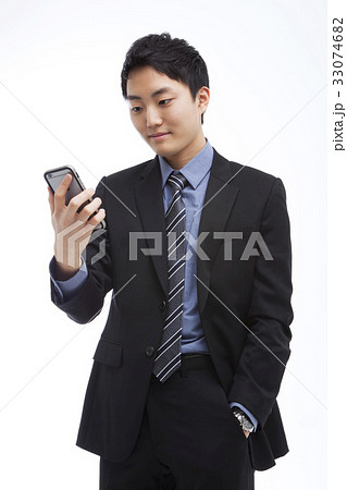 東洋人 笑顔 微笑 33074682
