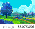 Landscape, Vector illustration 33075856