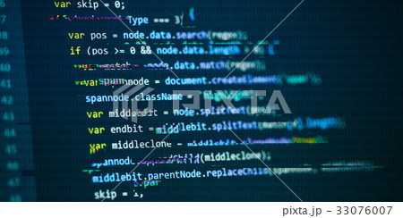 Software computer programming code 33076007