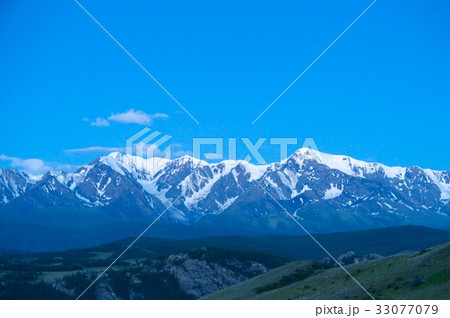 Altai mountains in Kurai area with North Chuisky Altai mountains in Kurai area with North Chuisky 33077079