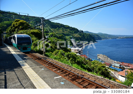 伊豆北川 駅 JR 251系 特急 スーパービュー踊り子 2017年5月 (静岡県 東伊豆) 伊豆北川 駅 JR 251系 特急 スーパービュー踊り子 2017年5月 (静岡県 東伊豆) 33080184