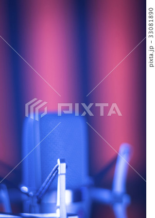 Studio voiceover microphone Studio voiceover microphone 33081890