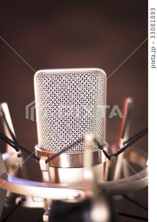 Studio voiceover microphone Studio voiceover microphone 33081893