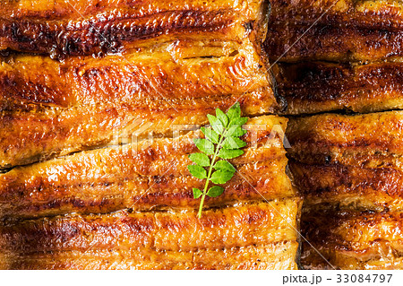 最高級日本産鰻の蒲焼 high quality Japanese broiled eel  33084797