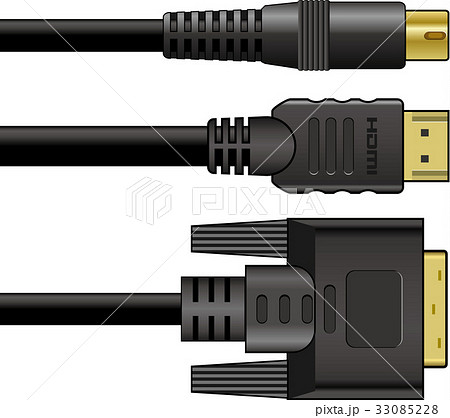 hdmi, dvi, s video cables 33085228