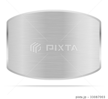 Vector Metal name plate or metal labels Vector Metal name plate or metal labels 33087003
