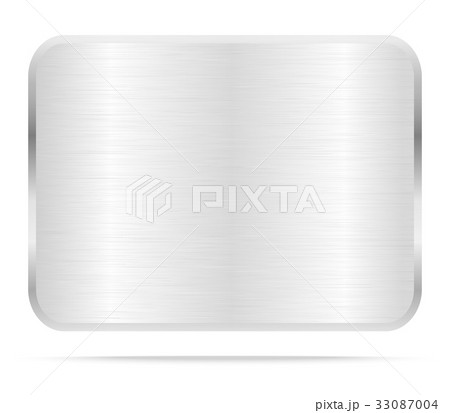 Vector Metal name plate or metal labels 33087004