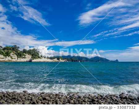 【伊豆半島ジオパーク】西伊豆堂ヶ島の風景【夏】 33087332