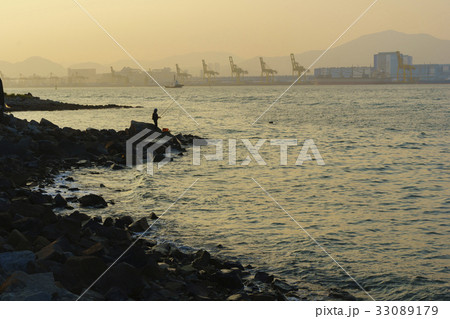 コンテナ船 光陽市 全羅南道 33089179