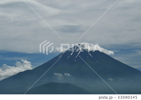 パノラマ台からの青富士 33090345