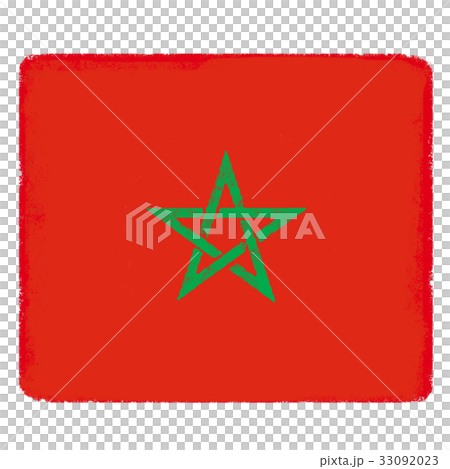 国旗　モロッコ 33092023