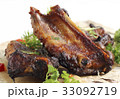 Grilled pork ribs 33092719