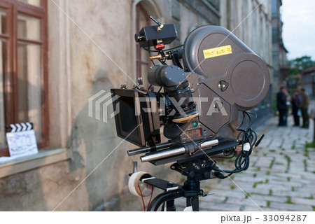 Professional 35 mm the film-chamber on set Professional 35 mm the film-chamber on set 33094287