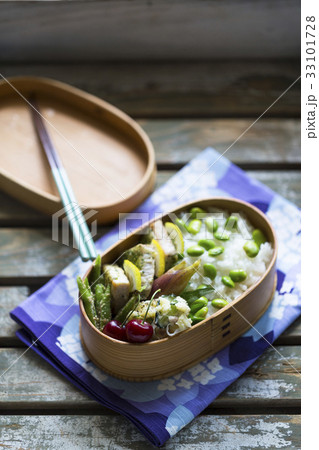 枝豆ごはんの和風弁当 33101728