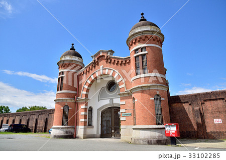 奈良少年刑務所正門　重要文化財 33102285