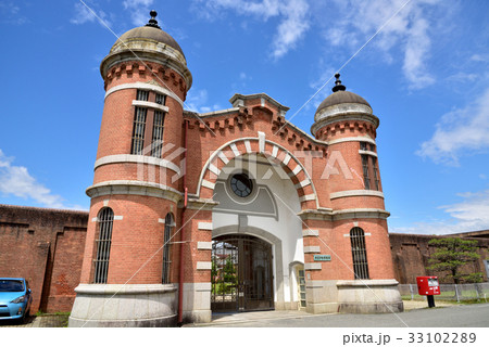 奈良少年刑務所正門　重要文化財 33102289