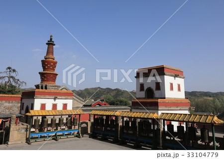 世界遺産　中国　承徳　普寧寺 33104779