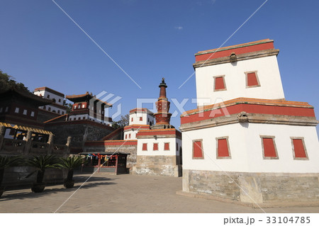 世界遺産　中国　承徳　普寧寺 33104785