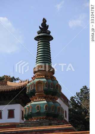 世界遺産　中国　承徳　普寧寺 33104787