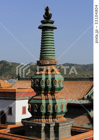 世界遺産　中国　承徳　普寧寺 33104804