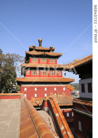 世界遺産　中国　承徳　普寧寺　大乗之閣　 33104896